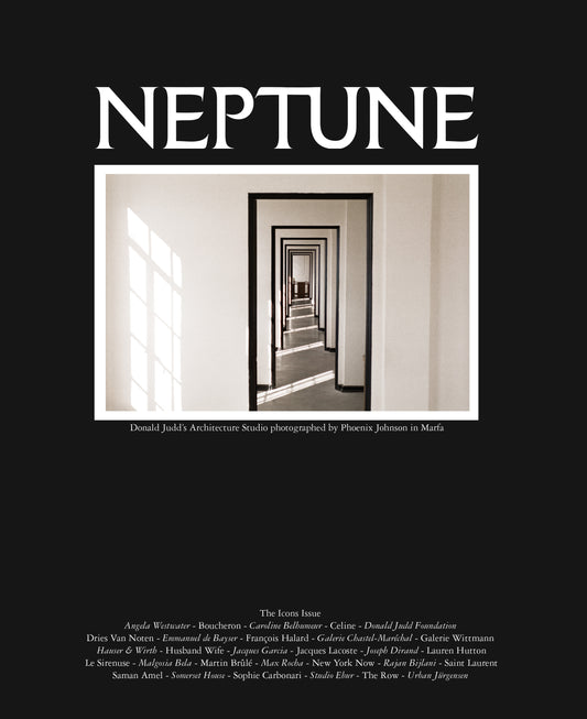 Neptune Papers Issue Ten - Cover Five: Donald Judd's Architecture Studio by Phoenix Johnson