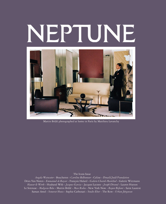 Neptune Papers Issue Ten - Cover One: Martin Brûlé's Paris home by Matthieu Lavanchy