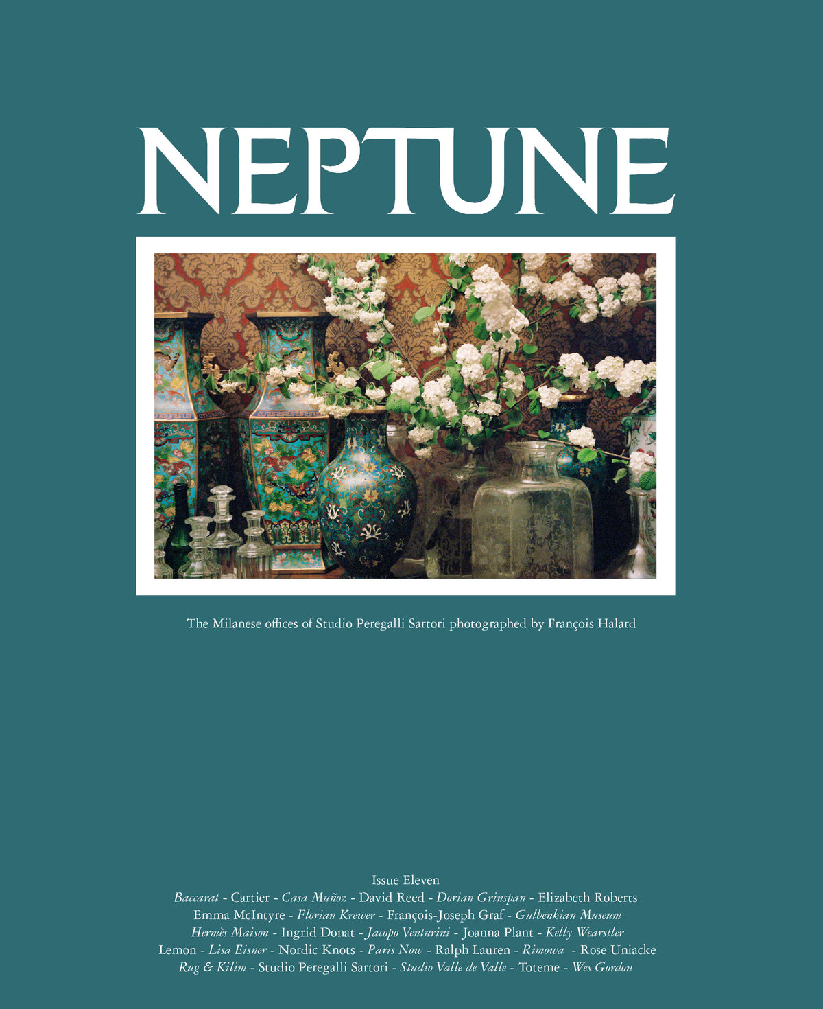 Neptune Papers Issue Eleven - Cover Four: Studio Peregalli Sartori by François Halard