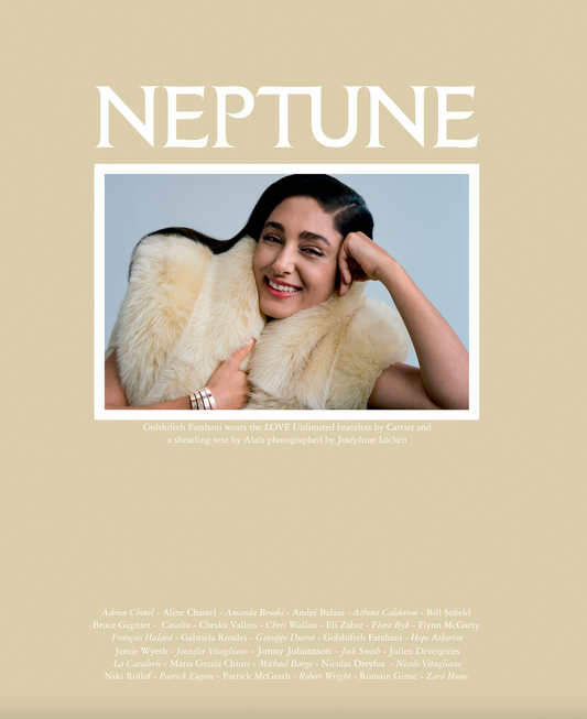 Neptune Papers Issue Nine - Cover Three: Golshifteh Farahani by Joséphine Löchen