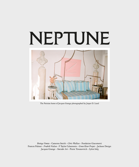 Neptune Papers Issue Six - Cover One: Jacques Grange by Jesper D. Lund